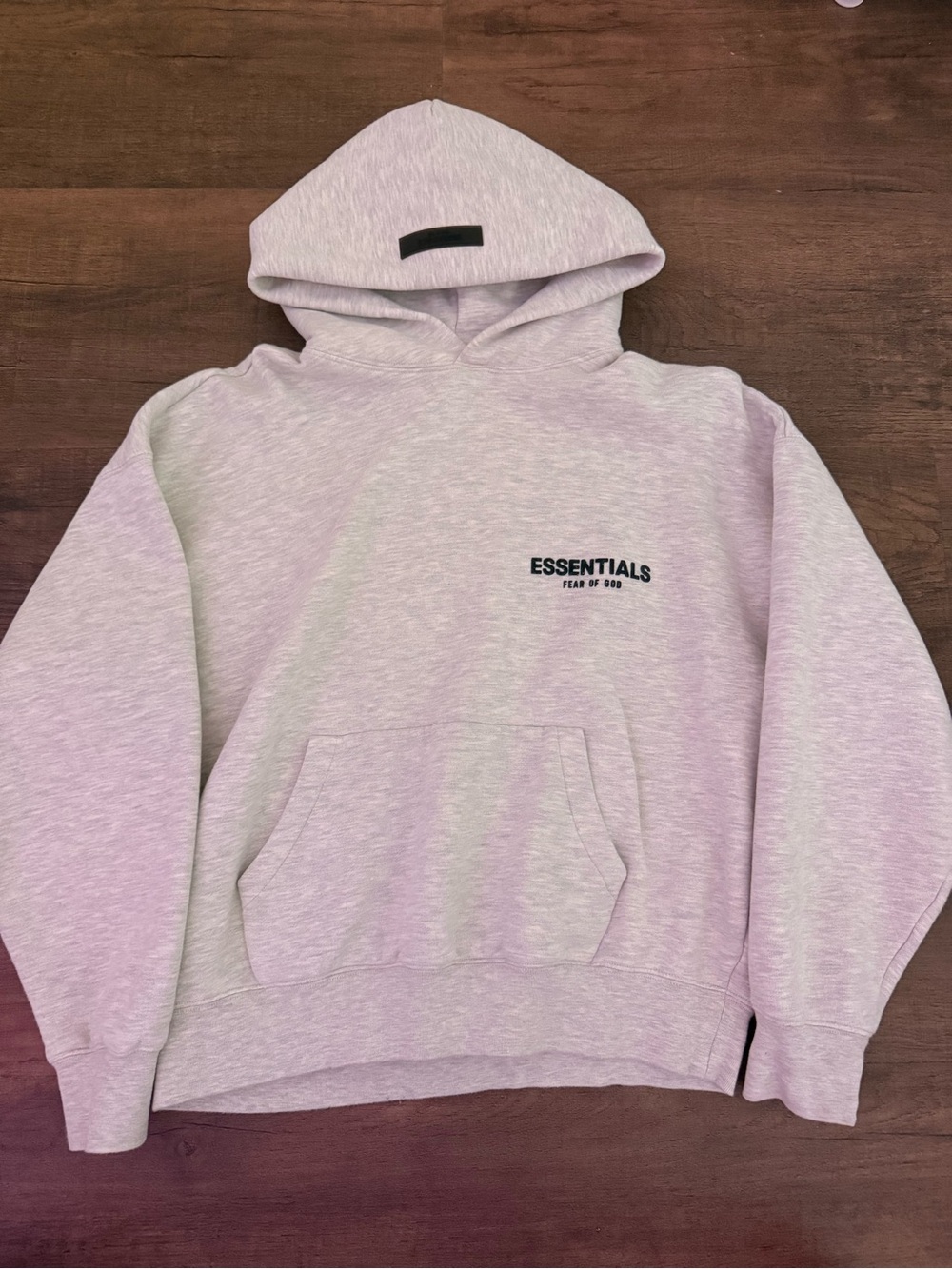 Fear of God Essentials Light Oatmeal Hoodie